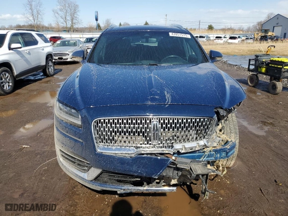 2019 Lincoln Nautilus Reserve with VIN 2LMPJ8L98KBL32497, listed as a Copart auction lot 47851515 with 0 mi miles and Salvage Title. Bid and sale history available at carsss.com. Image 5.
