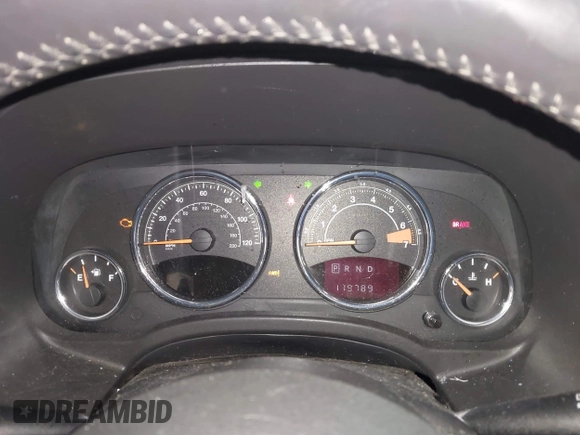 2016 Jeep Compass High Altitude Edition with VIN 1C4NJDEB6GD733760, listed as a IAAI auction lot 41667712 with 119,789 mi miles. Bid and sale history available at carsss.com. Image 7.