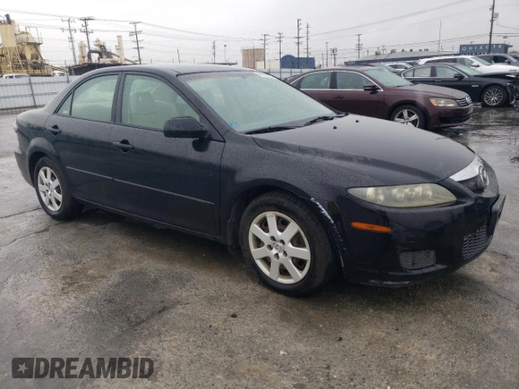 2006 Mazda 6 i with VIN 1YVFP80C465M00681, listed as a Copart auction lot 48023945 with 157,555 mi miles and Salvage Title. Bid and sale history available at carsss.com. Image 4.