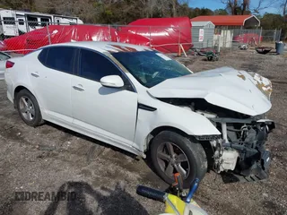 2015 Kia Optima LX with VIN 5XXGM4A75FG386704, listed as a IAAI auction lot 41344996 with 266,993 mi miles and . Bid and sale history available at DreamBid. Image 1.
