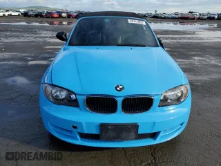 2011 BMW 1 Series 128i with VIN WBAUN1C53BVH83384, listed as a Copart auction lot 48741865 with 109,350 mi miles and Salvage Title. Bid and sale history available at carsss.com. Image 5.