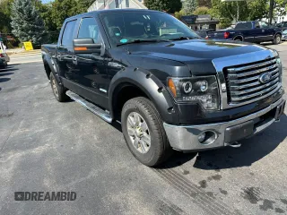 2011 Ford F-150 XLT with VIN 1FTFW1ET6BFB74527, listed as a Copart auction lot 56054535 with 197,177 mi miles and Clean Title. Bid and sale history available at carsss.com. Image 1.