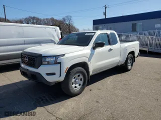 2023 Nissan Frontier S with VIN 1N6ED1CL9PN654897, listed as a Copart auction lot 49076445 with 71,075 mi miles and Clean Title. Bid and sale history available at carsss.com. Image 1.
