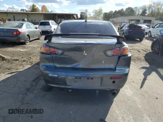 2010 Mitsubishi Lancer GTS with VIN JA32U8FW9AU024586, listed as a Copart auction lot 74710514 with 92,534 mi miles and Salvage Title. Bid and sale history available at DreamBid. Image 6.