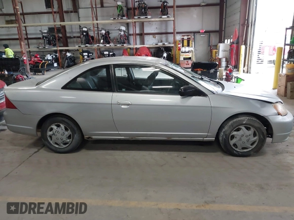 2003 Honda Civic LX with VIN 1HGEM22503L014323, listed as a IAAI auction lot 41505901 with 157,969 mi miles. Bid and sale history available at carsss.com. Image 13.