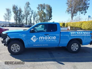 2024 Nissan Frontier S with VIN 1N6ED1CL3RN633594, listed as a IAAI auction lot 41743400 with 23,166 mi miles and . Bid and sale history available at DreamBid. Image 15.