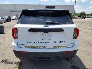 2022 Ford Police Interceptor Utility z VIN 1FM5K8AB5NGC14734, wystawiony jako Copart lot #55397525 z przebiegiem 43 026 mil mil oraz Szkody całkowita. Historia ofert i sprzedaży dostępna na DreamBid. Obrazek 6.