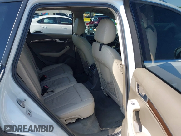 2012 Audi Q5 Premium Plus with VIN WA1LFAFP5CA037785, listed as a IAAI auction lot 42278530 with 138,437 mi miles and . Bid and sale history available at DreamBid. Image 8.
