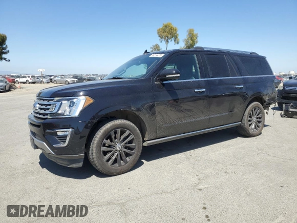 2019 Ford Expedition Max Limited с VIN 1FMJK1KT9KEA19871, выставлен на аукционе Copart как лот 56274475 с пробегом 112 272 миль миль и Списание • Salvage title. История ставок и продаж доступна на DreamBid. Изображение 1.