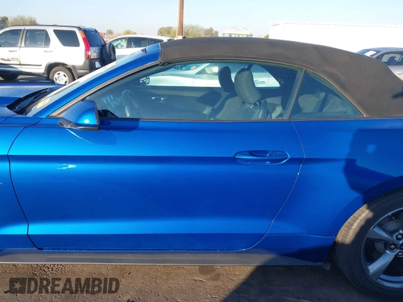 2017 Ford Mustang V6 with VIN 1FATP8EM7H5230609, listed as a IAAI auction lot 41466675 with 25,841 mi miles and . Bid and sale history available at carsss.com. Image 14.