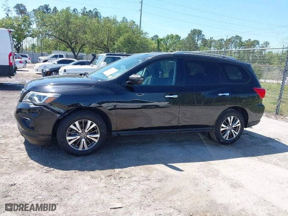 2019 Nissan Pathfinder SL with VIN 5N1DR2MN9KC599969, listed as a IAAI auction lot 41852389 with 186,285 mi miles. Bid and sale history available at carsss.com. Image 14.
