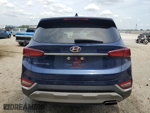 2019 Hyundai Santa Fe SEL with VIN 5NMS33AD0KH043131, listed as a Copart auction lot 54219415 with 131,532 mi miles and Non Repairable. Bid and sale history available at DreamBid. Image 6.