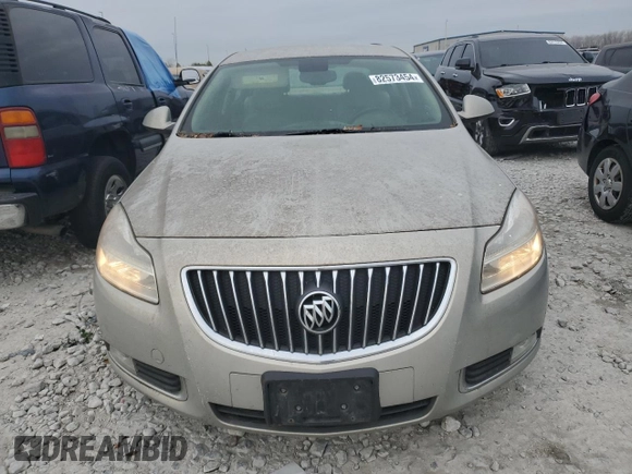 2011 Buick Regal CXL Turbo TO1 with VIN W04GV5EV6B1111998, listed as a Copart auction lot 82573454 with 172,952 mi miles and Clean Title. Bid and sale history available at carsss.com. Image 5.