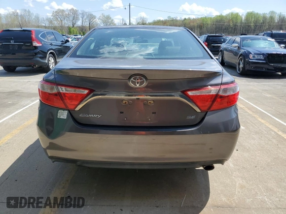 2017 Toyota Camry XLE with VIN 4T1BF1FK4HU287171, listed as a Copart auction lot 52153815 with 104,934 mi miles and Salvage Title. Bid and sale history available at carsss.com. Image 6.