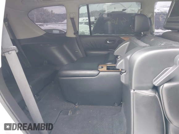 2011 Infiniti QX56 7-passenger with VIN JN8AZ2NF5B9504145, listed as a IAAI auction lot 41494485 with Not Provided miles and . Bid and sale history available at DreamBid. Image 8.