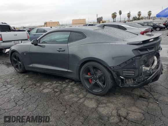 2016 Chevrolet Camaro 2SS with VIN 1G1FH1R78G0127381, listed as a Copart auction lot 48435255 with 66,828 mi miles and Salvage title. Bid and sale history available at DreamBid. Image 2.