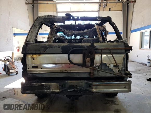 1996 Ford Bronco Custom with VIN 1FMEU15H6TLA69143, listed as a Copart auction lot 84719144 with Not Provided miles and Non Repairable. Bid and sale history available at DreamBid. Image 6.