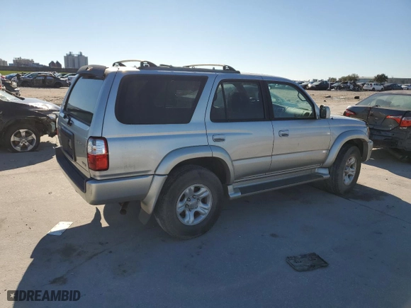 2001 Toyota 4Runner SR5 with VIN JT3HN86RX10336415, listed as a Copart auction lot 84325774 with 0 mi miles and Clean Title. Bid and sale history available at carsss.com. Image 3.
