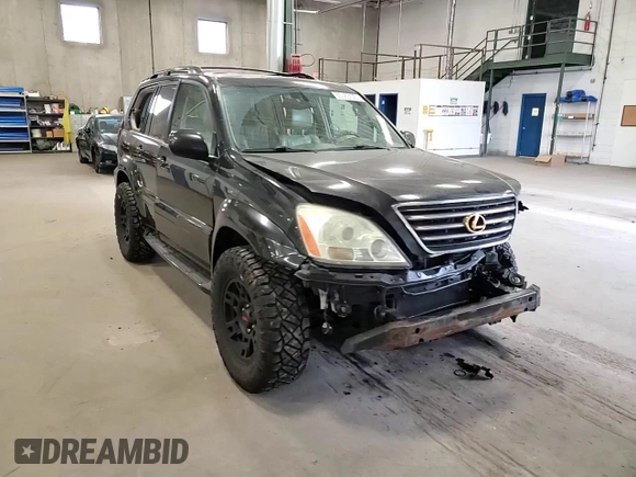 2004 Lexus GX 470 with VIN JTJBT20X740025411, listed as a Copart auction lot 55363145 with 329,164 mi miles and Salvage Title. Bid and sale history available at DreamBid. Image 15.