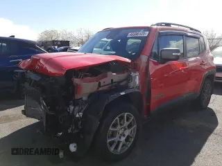 2021 Jeep Renegade Limited with VIN ZACNJDD13MPM33709, listed as a Copart auction lot 48390125 with 42,561 mi miles and Salvage title. Bid and sale history available at DreamBid. Image 1.