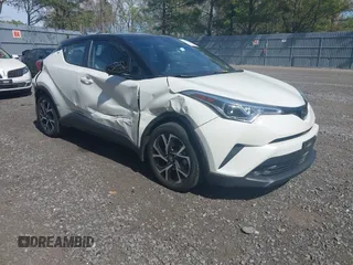 2019 Toyota C-HR XLE with VIN NMTKHMBX5KR097682, listed as a IAAI auction lot 42145372 with 11,003 mi miles and . Bid and sale history available at DreamBid. Image 1.