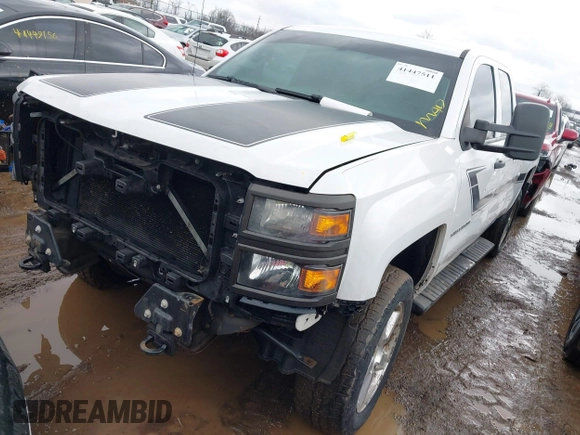 2014 Chevrolet Silverado 1500 Work Truck with VIN 1GCVKPEH2EZ377357, listed as a IAAI auction lot 41447511 with 136,835 mi miles and . Bid and sale history available at DreamBid. Image 2.
