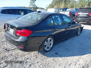 2016 BMW 3 Series 328i xDrive with VIN WBA8E3G5XGNT80417, listed as a IAAI auction lot 40746432 with 97,360 mi miles. Bid and sale history available at carsss.com. Image 4.