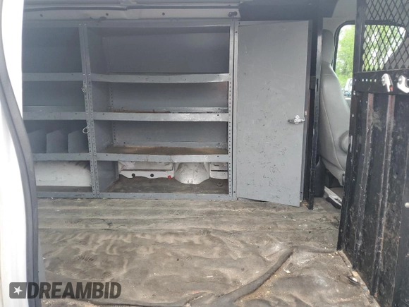 2011 Ford Econoline Cargo Commercial with VIN 1FTNE2EW2BDA08449, listed as a Copart auction lot 56239175 with 249,787 mi miles and Salvage Title. Bid and sale history available at DreamBid. Image 10.