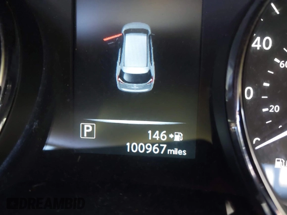 2017 Nissan Rogue SV with VIN KNMAT2MV3HP522962, listed as a IAAI auction lot 41589964 with 100,967 mi miles and . Bid and sale history available at DreamBid. Image 7.