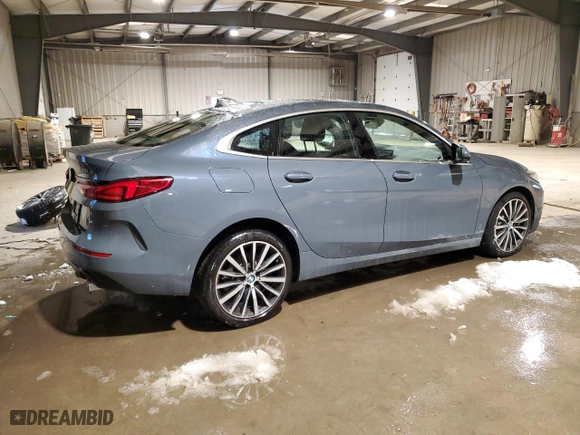 2023 BMW 2 Series 228i xDrive with VIN WBA73AK03P7M41595, listed as a Copart auction lot 88733065 with 4,190 mi miles and Salvage Title. Bid and sale history available at carsss.com. Image 3.