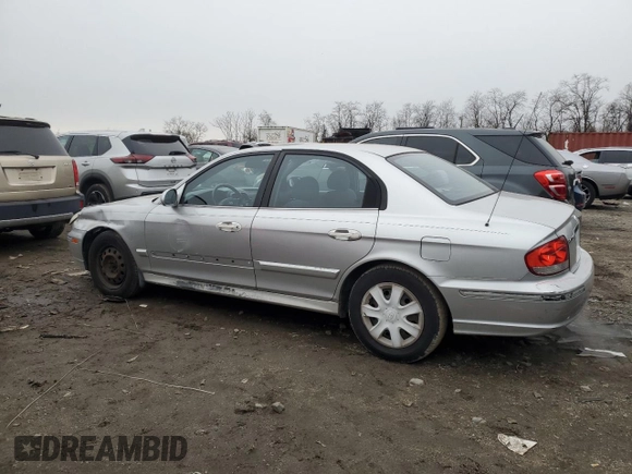 2005 Hyundai Sonata GL with VIN KMHWF25S85A191954, listed as a Copart auction lot 44233495 with 155,322 mi miles and Salvage Title. Bid and sale history available at carsss.com. Image 2.