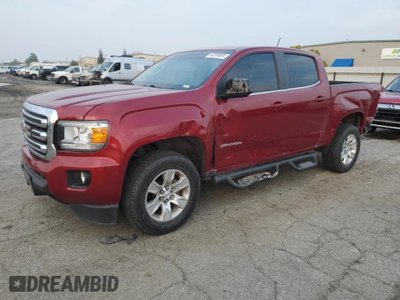 2018 GMC Canyon 2WD SLE with VIN 1GTG5CEN3J1243058, listed as a Copart auction lot 83269634 with 43,988 mi miles and Salvage Title. Bid and sale history available at carsss.com. Image 1.