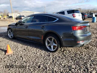 2018 Audi A5 Sportback Premium Plus with VIN WAUENCF57JA010254, listed as a Copart auction lot 82501803 with 60,155 mi miles. Bid and sale history available at carsss.com. Image 2.