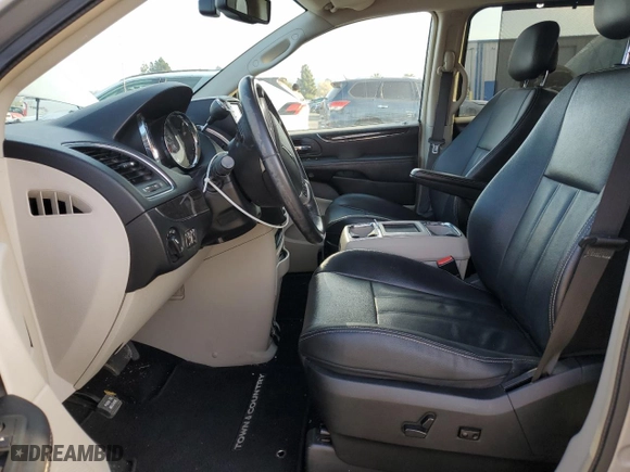 2014 Chrysler Town & Country Touring with VIN 2C4RC1BG7ER412802, listed as a Copart auction lot 84749904 with 64,853 mi miles and Salvage Title. Bid and sale history available at carsss.com. Image 7.