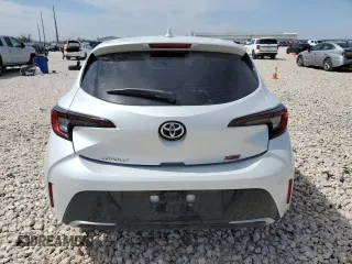 2024 Toyota Corolla Hatchback XSE with VIN JTNC4MBE1R3227741, listed as a Copart auction lot 48953725 with 0 mi miles and Salvage Title. Bid and sale history available at carsss.com. Image 6.
