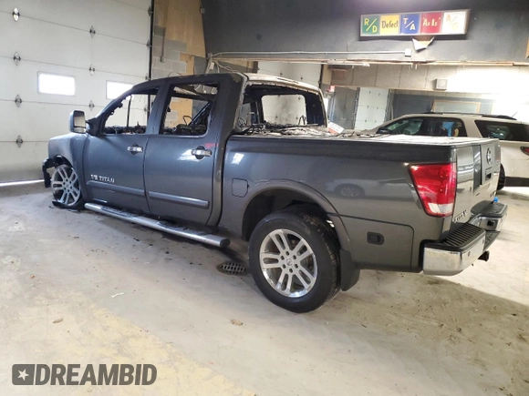 2012 Nissan Titan S with VIN 1N6AA0EC9CN318756, listed as a Copart auction lot 42170005 with Not Provided miles and Non Repairable. Bid and sale history available at carsss.com. Image 2.