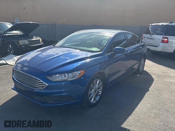 2017 Ford Fusion SE with VIN 3FA6P0HD0HR293719, listed as a Copart auction lot 64027045 with 76,423 mi miles and Clean title. Bid and sale history available at DreamBid. Image 2.