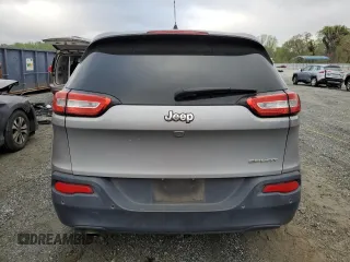 2015 Jeep Cherokee Sport with VIN 1C4PJLAB5FW541998, listed as a Copart auction lot 51995275 with 187,577 mi miles and Salvage Title. Bid and sale history available at carsss.com. Image 6.