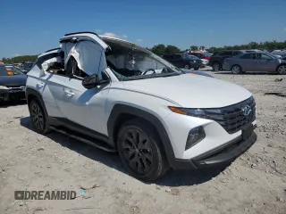 2022 Hyundai Tucson N Line with VIN KM8JF3AE8NU163070, listed as a Copart auction lot 70277184 with 0 mi miles and Non Repairable. Bid and sale history available at carsss.com. Image 4.
