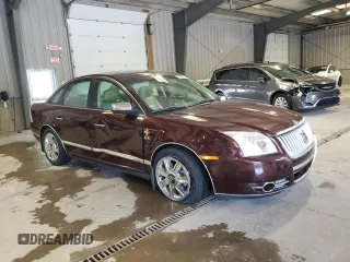 2009 Mercury Sable Premier with VIN 1MEHM42W69G626719, listed as a Copart auction lot 62270835 with 78,193 mi miles and Salvage title. Bid and sale history available at DreamBid. Image 4.