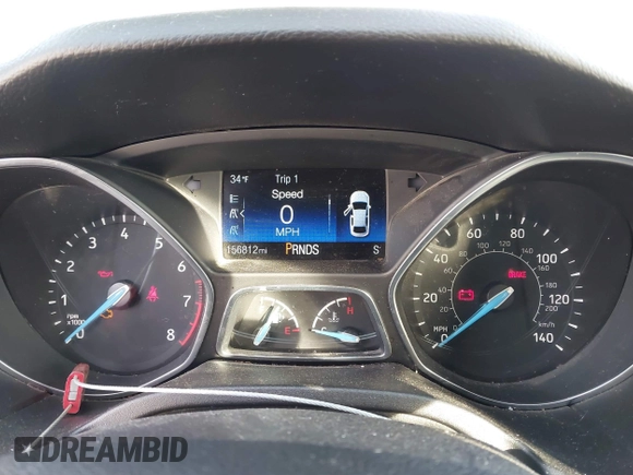 2016 Ford Focus SE z VIN 1FADP3FEXGL310270, wystawiony jako IAAI lot #40956503 z przebiegiem 156 812 mil mil oraz . Historia ofert i sprzedaży dostępna na DreamBid. Obrazek 7.