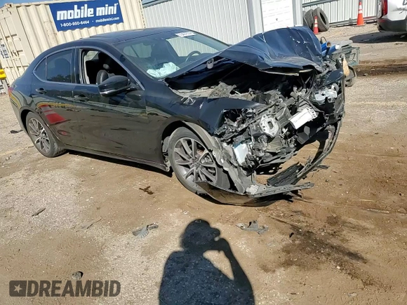 2016 Acura TLX V6 Advance with VIN 19UUB3F79GA000215, listed as a Copart auction lot 73497514 with 120,774 mi miles and Salvage Title. Bid and sale history available at carsss.com. Image 10.