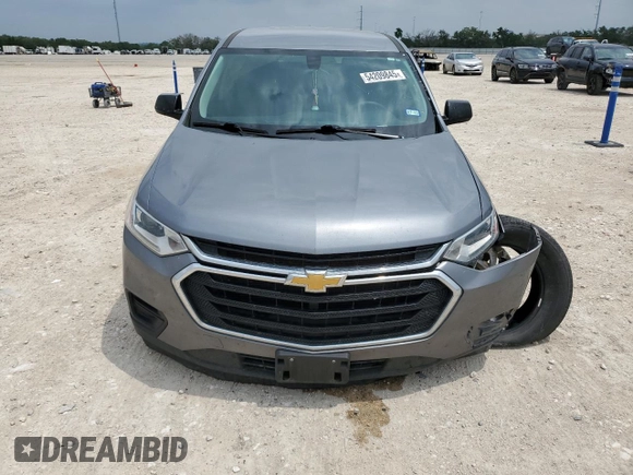 2021 Chevrolet Traverse LS with VIN 1GNERFKW3MJ108622, listed as a Copart auction lot 54209845 with 68,457 mi miles and Salvage title. Bid and sale history available at DreamBid. Image 5.