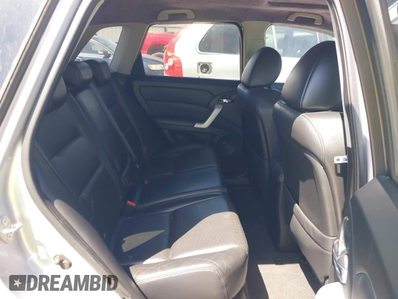 2007 Acura RDX Tech Pkg with VIN 5J8TB18587A010200, listed as a IAAI auction lot 41878727 with 168,624 mi miles. Bid and sale history available at carsss.com. Image 8.