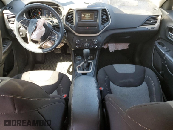 2017 Jeep Cherokee Sport with VIN 1C4PJMAB4HW544836, listed as a Copart auction lot 52512785 with 77,733 mi miles and Salvage Title. Bid and sale history available at DreamBid. Image 8.