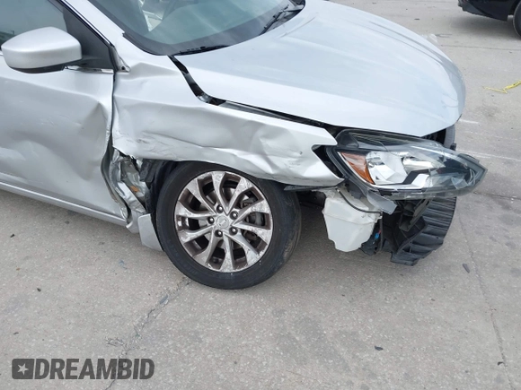 2019 Nissan Sentra SV with VIN 3N1AB7AP7KY230875, listed as a IAAI auction lot 41858439 with 73,035 mi miles and . Bid and sale history available at DreamBid. Image 6.