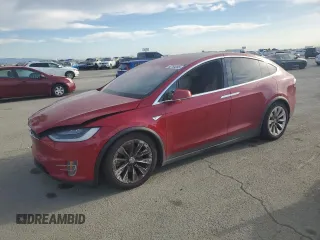 2016 Tesla Model X P90D with VIN 5YJXCAE46GF017517, listed as a Copart auction lot 52764335 with 0 mi miles and Clean Title. Bid and sale history available at carsss.com. Image 1.