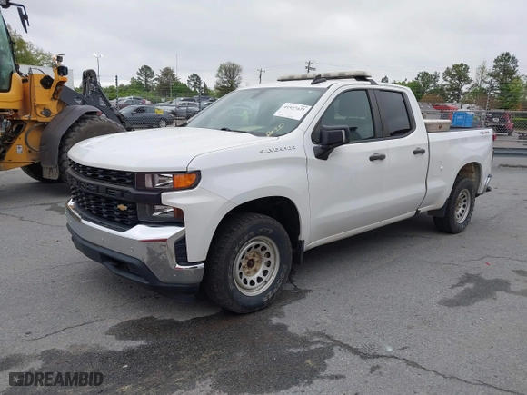 2019 Chevrolet Silverado 1500 Work Truck with VIN 1GCRYAEH8KZ276297, listed as a IAAI auction lot 41927421 with 150,783 mi miles. Bid and sale history available at carsss.com. Image 17.