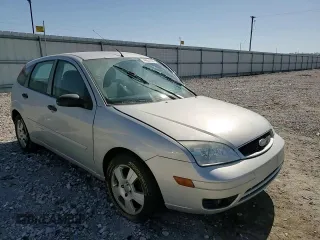 2007 Ford Focus S with VIN 1FAHP37N77W342091, listed as a Copart auction lot 48664305 with 120,661 mi miles and Salvage Title. Bid and sale history available at carsss.com. Image 10.
