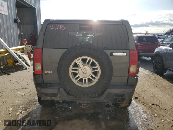 2009 Hummer H3 SUV Luxury with VIN 5GTEN13E098101728, listed as a Copart auction lot 87084234 with 284,893 mi miles and Salvage Title. Bid and sale history available at carsss.com. Image 6.